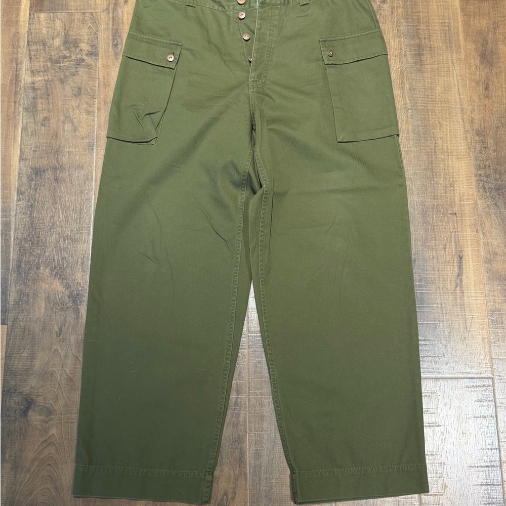 Ouigi Theodore 36” Men's Green Cargo Pants
